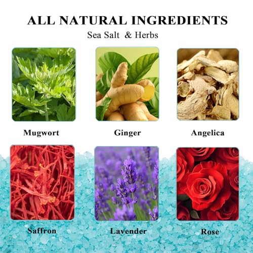 SHEEYOON Organic Foot Bath Bombs 12-Pack - Herbal Foot Soak for Dry Feet