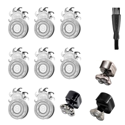 8 PCS Head Shaver replacement Blades for SKULL SHAVER Pitbull Carver PRO 4 Head Electric Razor Replacement head