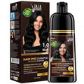 Jaja Black Hair Dye Shampoo for Gray Coverage – 10.14 fl oz (300 ml)