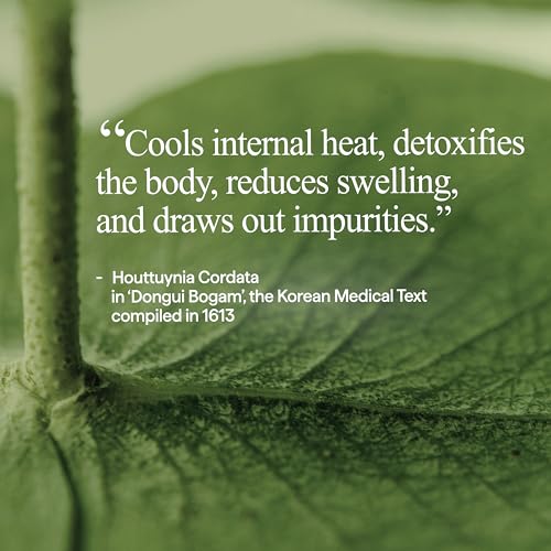 All Natural Houttuynia Cordata Soothing Cream - Lightweight Hydration, Sebum Control and Redness Relief ? Calming Heartleaf Moisturizer for Sensitive Skin, Vegan Skincare (2.53Fl. Oz)