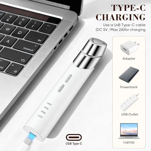 Claities 4-in-1 Facial Microcurrent Device with Heat & LED