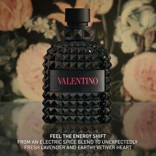 Valentino Born in Roma Uomo Amber Eau de Parfum 3.4 Fl Oz - Long-Lasting Masculine Fragrance
