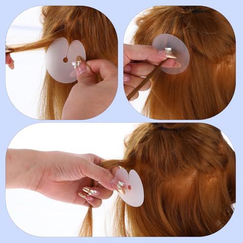 50PCS K-Tip Heat Shield Guards for Hair Extensions