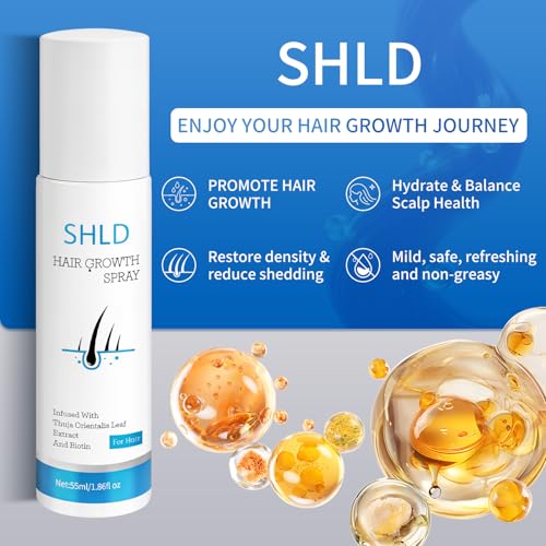 Hair Growth Spray with Rosemary Oil & Biotin for Thinning Hair