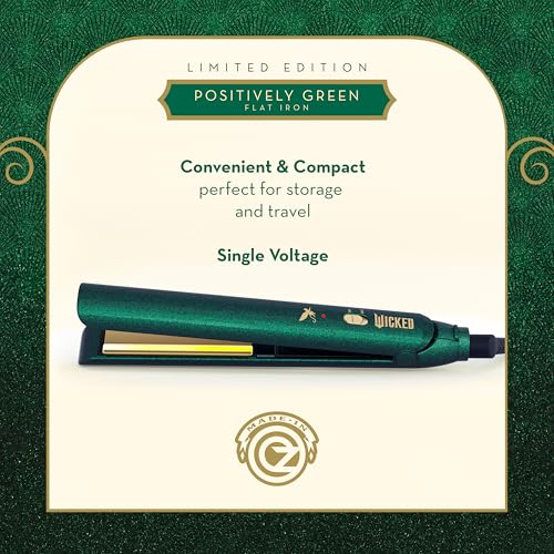 Wicked Elphaba Flat Iron from Conair, 1-inch Hair Straightener