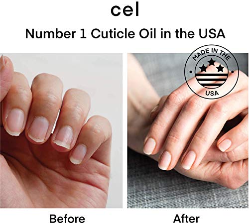 Cel Cuticle Oil Pen Nail Strengthener Repair Serum - Set of 2