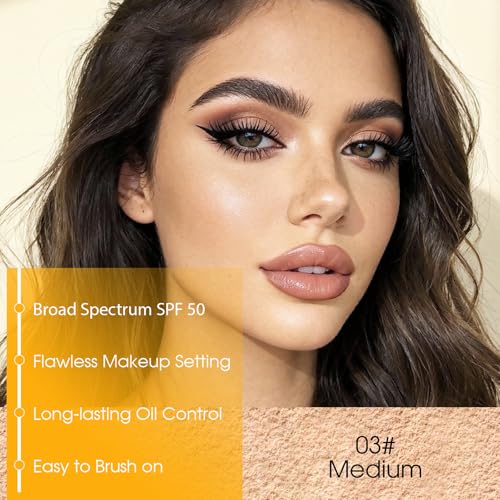 Mineral Sunscreen Setting Powder SPF 50 – Face & Scalp