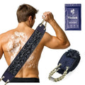 Yiclick Back Scrubber with Dual Loofah & Exfoliating Sides