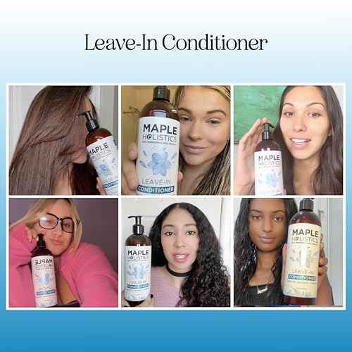 Leave In Conditioner for Dry Damaged Hair - Ultra Moisturizing Deep Conditioner for Dry Damaged Hair and Frizz Control with Silk Amino Acids - Smoothing Leave In for Curly Hair Moisturizer