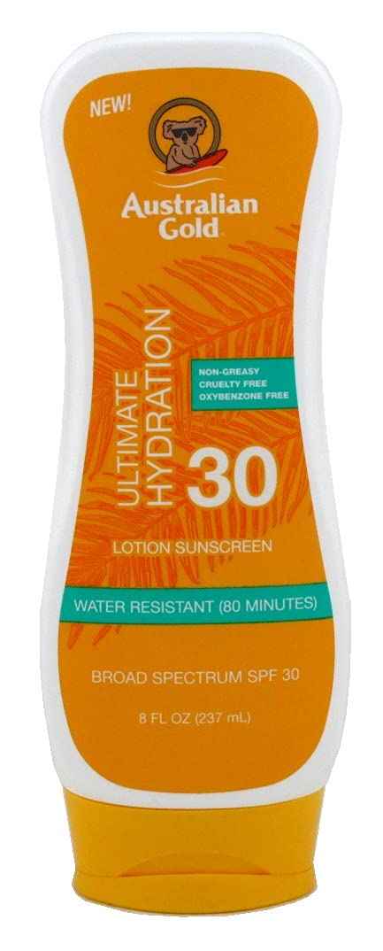 Australian Gold SPF#30 Lotion Ultimate Hydration 8 Ounce (Pack of 3)