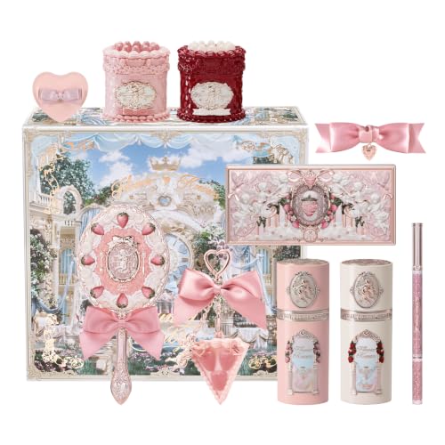 Flower Knows Cake Charm Set - 12-Piece Collectible Beauty Gift with Reusable Box - THIS Listing
