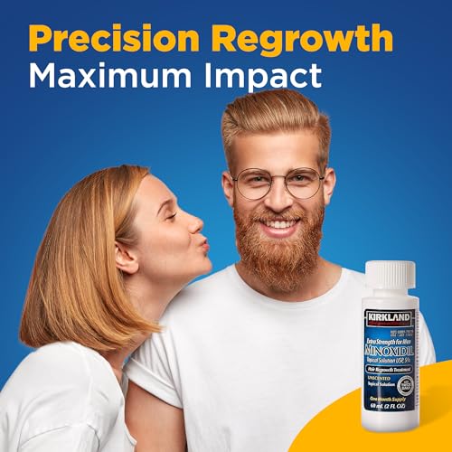 Kirkland Signature 5% Minoxidil Hair Regrowth for Men - 1 Month Supply