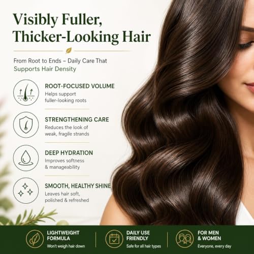 OLIVITA Biotin Shampoo & Conditioner Set for Fine Hair