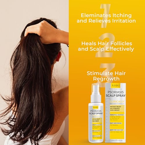Psoriasis Scalp Spray for Fungal Infections & Itchy Relief
