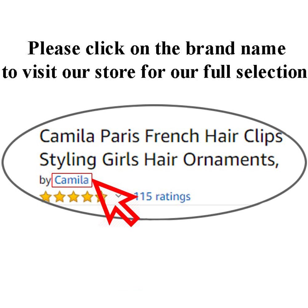 Camila Paris CP33/2 French Hair Side Comb Small Tortoise Shell French Twist Hair Combs Decorative, Strong Hold Hair Clips for Women Bun Chignon Up-Do Styling Girls Hair Accessories, Made in France