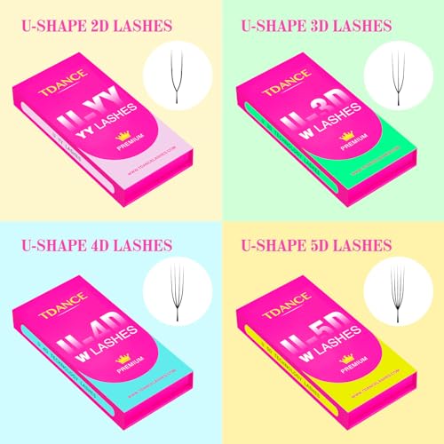 TDANCE UU 2D Lash Extensions - Volume Lash Fans 8-15mm