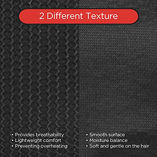 DONNA Argan & Black Castor Oil Satin Lined Mesh Hair Wrap