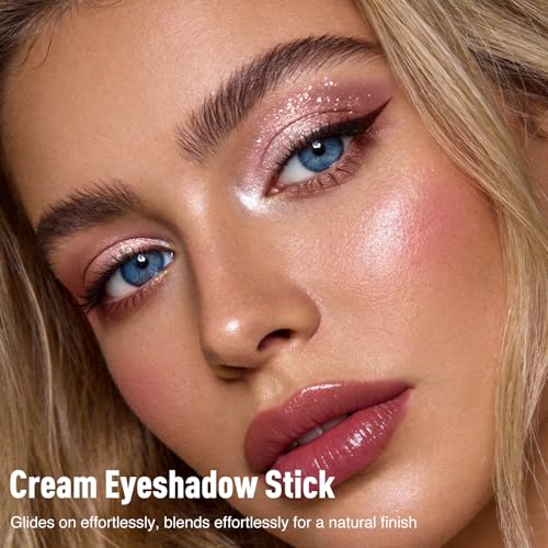 Dual-Ended Cream Eyeshadow Stick - Matte & Shimmer
