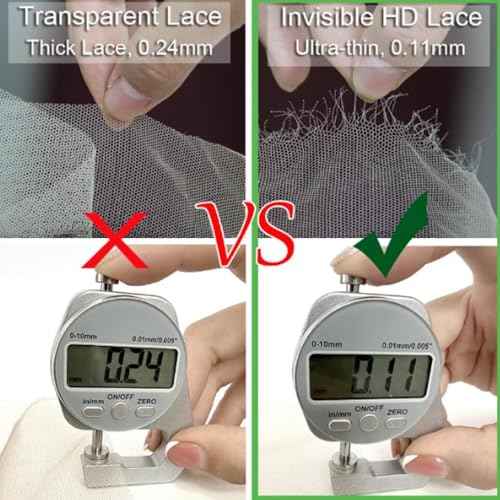 5x5 HD Lace Closure Straight Natural Color 100% Human Hair Pre-Plucked 0.10mm Ultra-thin Invisible Swiss Lace 14 Inch