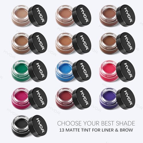 KYDA Waterproof Gel Eyeliner & Eyebrow Makeup Set