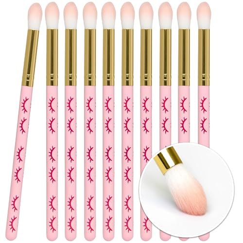 Curacoro Lash Shampoo Brushes, Pack of 10 Eyelash Cleansers
