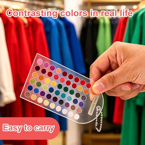 Seasonal Color Selection Cards 6 Pack with Bead Chains