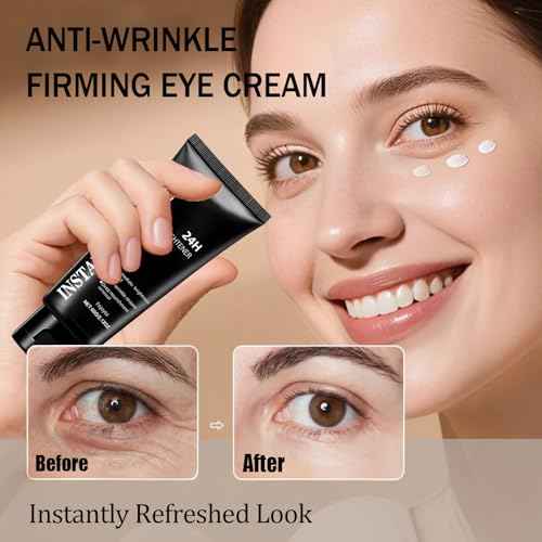 Temporary Instant Eye Tightener Cream, Instant Firm Eye,Firm and Smooth The Look of Fine Lines,Provides Rapid Hydration and Locks in Moisture(2.12 OZ)
