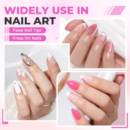 UNA GELLA No UV Light Gel Nail Glue - Strong Hold Air-Dry Formula (15ml)