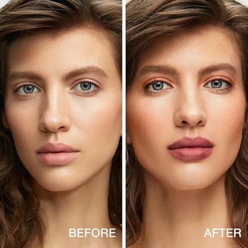 Boobeen Soft Matte Bronzer, Contour Palette for Face, Bronzing & Blush Powder for Contouring, Long-lasting & Buildable Bronzed Shimmer