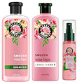 Herbal Essences Rose Hips Smooth Hair Care Set - Shampoo, Conditioner, Fragrance Mist