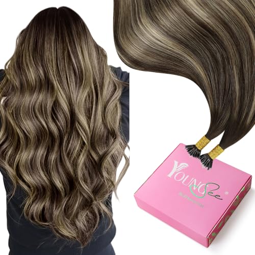YoungSee Nano Tip Hair Extensions 18 Inch Remy Human Hair 50g