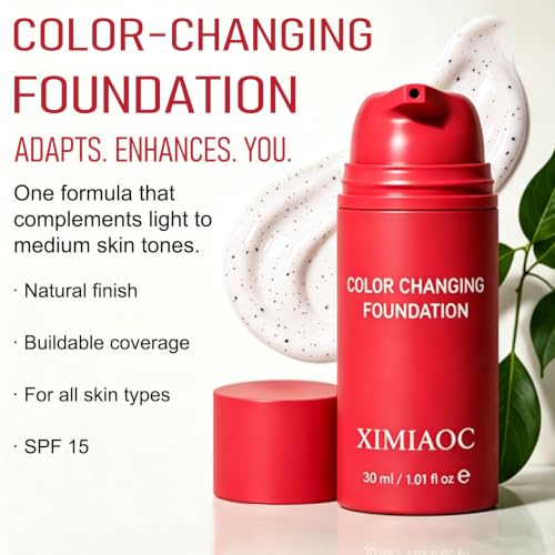Color-Adapting Foundation - Lightweight Liquid, All Skin Tones