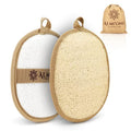 Almooni Natural Loofah Exfoliating Body Scrubber - 2 Pack