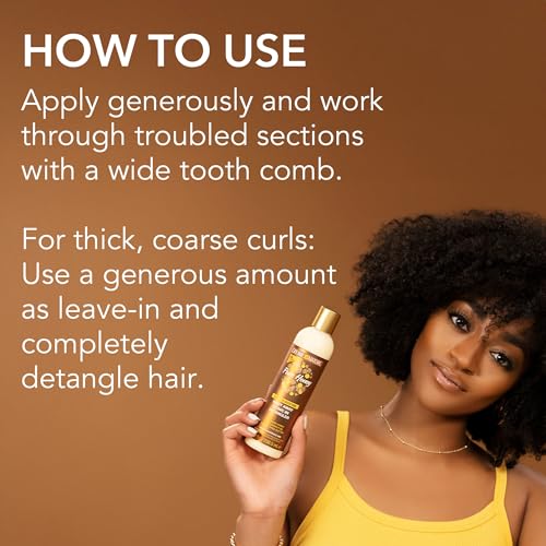 Creme of Nature Pure Honey Hair Detangler 8oz - Nourishing Moisture & Repair