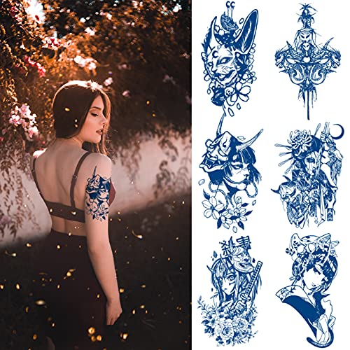 Aresvns Waterproof Temporary Tattoos for Men Women