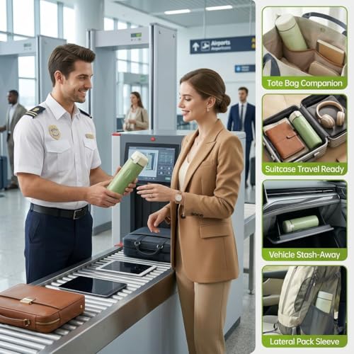 4-in-1 Leakproof Travel Dispenser Bottle Set TSA