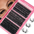 Lash Clusters with Bottom Lashes 14-22mm Volume Eyelash Extension