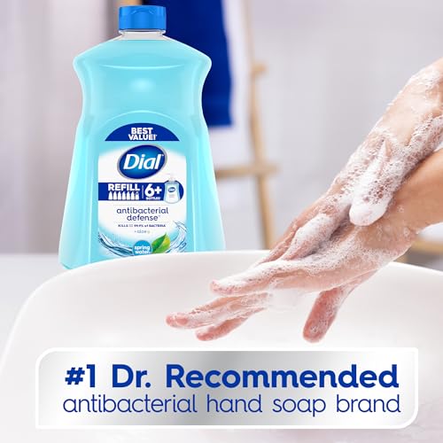Dial Antibacterial Hand Soap with Aloe Vera, 52 Fl Oz