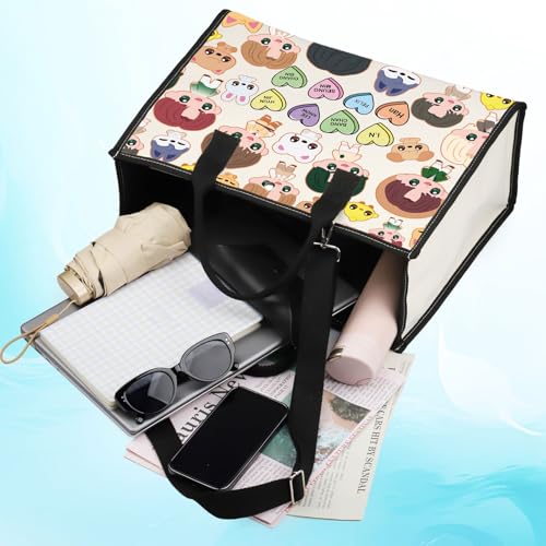 LEVLO Korean Group Stay Cosmetic Makeup Bag Korean Group Fans Gift Korean Group Cartoon Member Makeup Zipper Pouch Bag (SK LT)