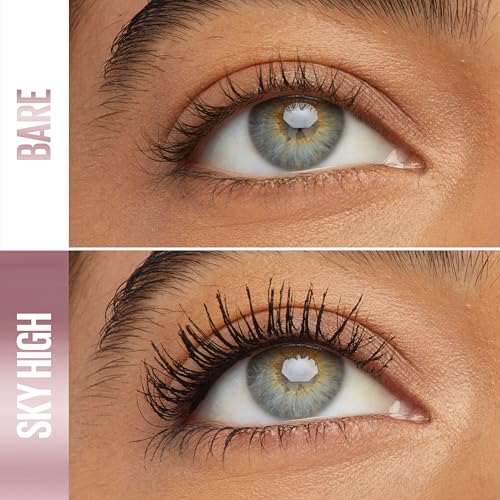 Maybelline Lash Sensational Sky High Mascara Blackest Black 0.24 Fl Oz - Buildable, Lengthening & Volumizing