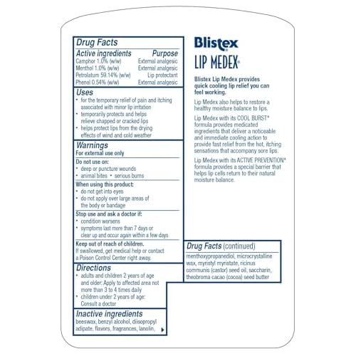 Blistex Lip Balm Medex