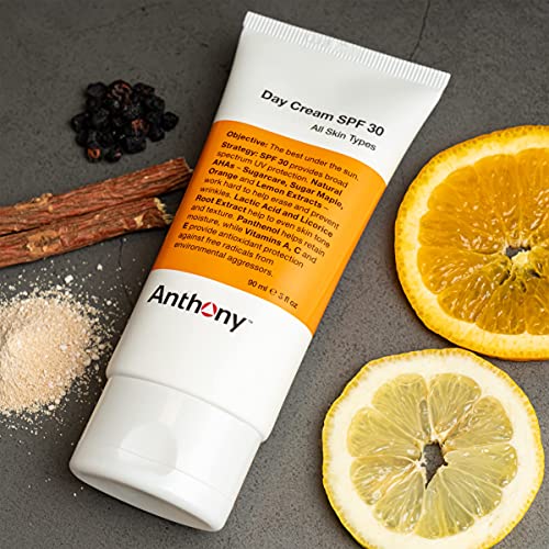 Anthony Day-to-Night Duo, Day Cream SPF 30 Men¡¯s Face Moisturizer with Sunscreen and All-Purpose Facial Moisturizer - Men¡¯s Hydrating Lotion for Dry Skin