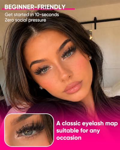 60D Wispy Lash Clusters 560Pcs Mixed 9-16mm