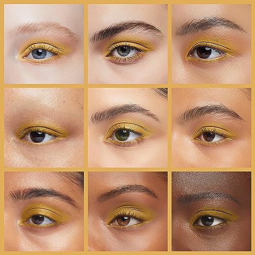 e.l.f. No Budge Cream Eyeshadow, 3-in-1 Eyeshadow, Primer & Liner With Crease-Resistant Color & Stay-Put Power, Vegan & Cruelty-Free, Sahara