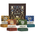 Dr. Squatch Harry Potter Collection with Collector's Box - Men's Natural Bar Soap 4 Pack Bundle and Collector's Box - Soap inspired by Gryffindor, Slytherin, Ravenclaw, and Hufflepuff