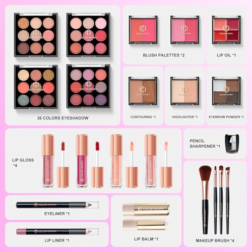 Color Nymph All-in-One Makeup Kit for Teens & Beginners