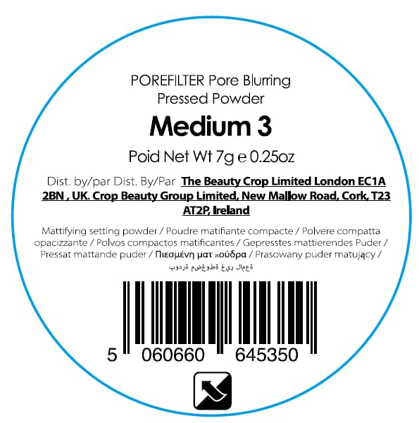 PoreFilter Pressed Powder - Pore Minimizer & Shine Control