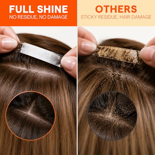 Full Shine Tape-In Hair Extension Adhesive Tabs, 36 Pack