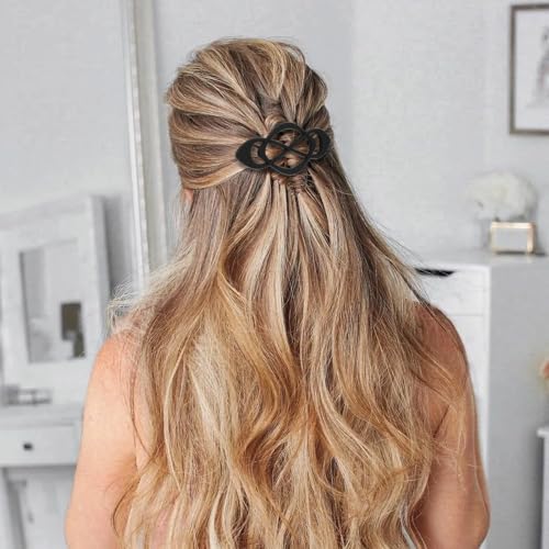 French Hair Barrettes Clips 4-Pack Set for Women