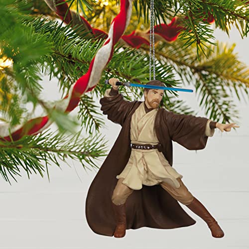 Hallmark Keepsake Plastic, Christmas Ornament 2022, Star Wars: Revenge of The Sith OBI-Wan Kenobi